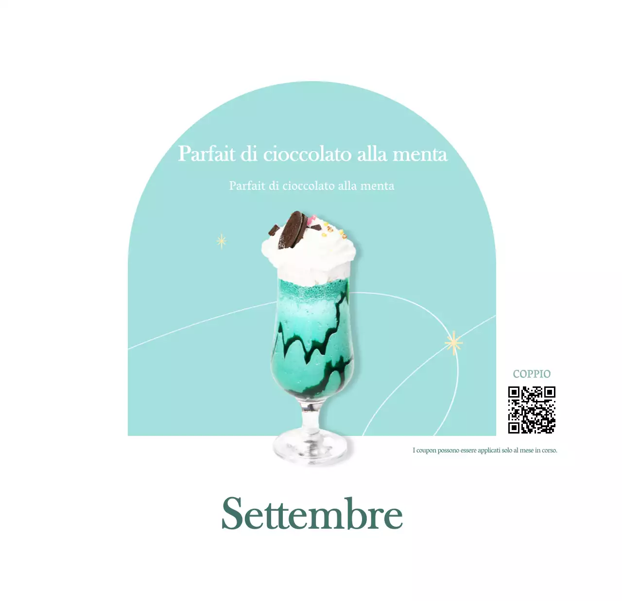 Calendario dei bar con i consigli per le bevande del mese