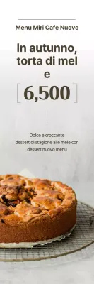 Una guida al nuovo menu autunnale del caffè in bianco e marrone