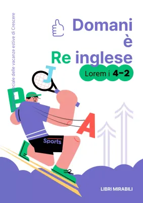 Contenuti educativi con un'atmosfera da personaggio viola e simpatico