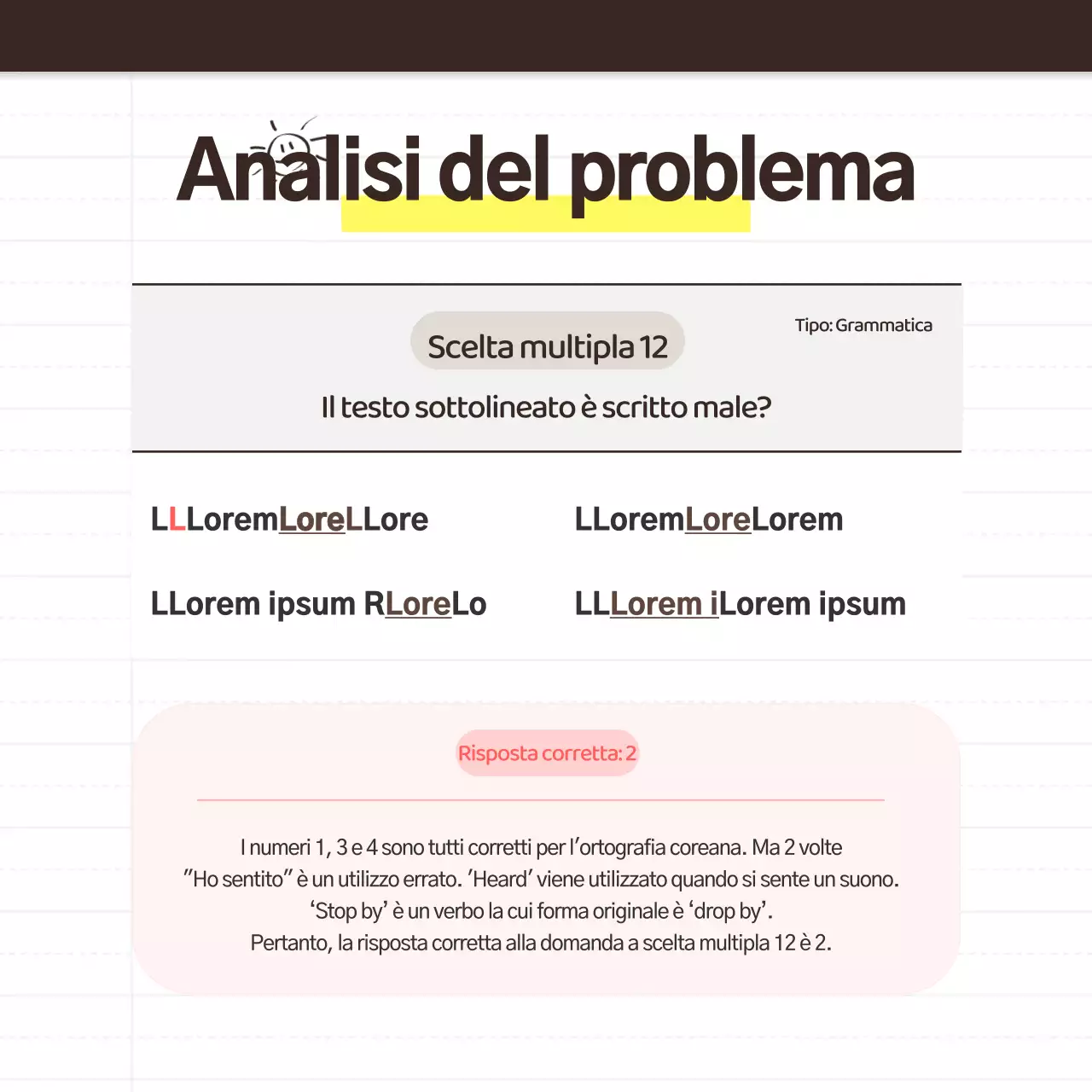 Una semplice promozione di reclutamento della scuola di formazione per l'analisi del grado interno, di colore giallo e nero.