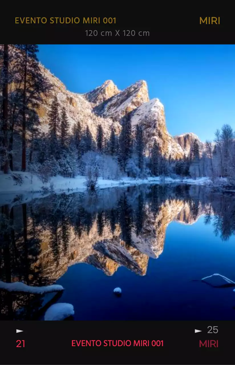 Concetto di cornice per foto emozionale e alla moda con colori ad alto contrasto per il merchandising personale