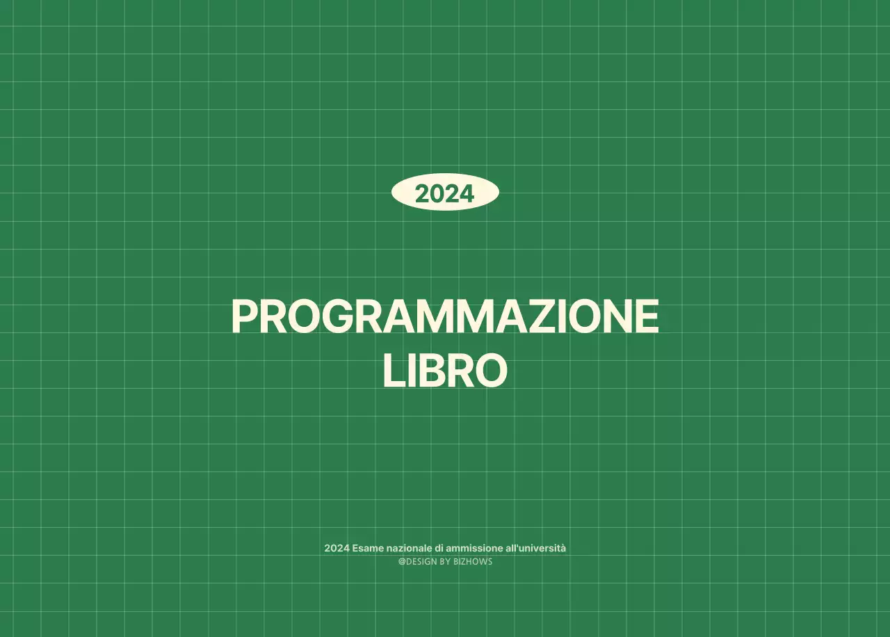 Calendario da parete SAT D-day concept in verde e giallo chiaro