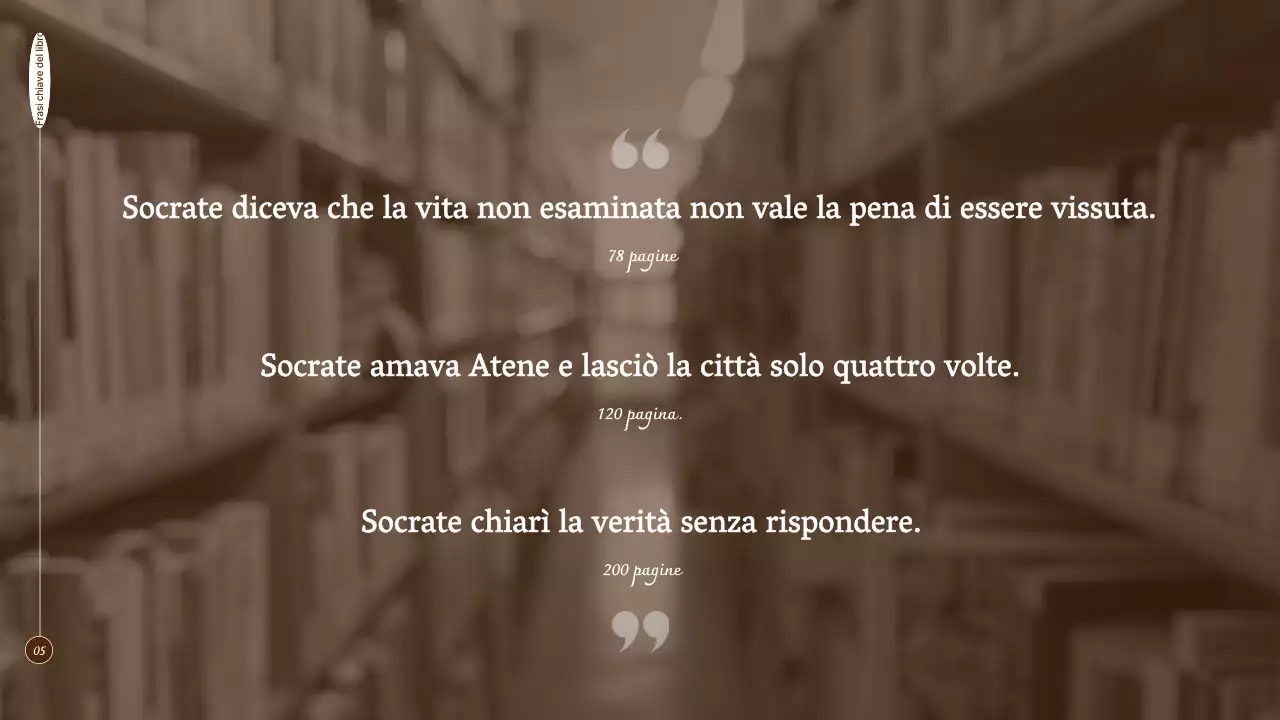 Club del libro di scienze umane in tonalità marrone