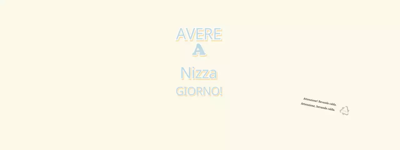 Giallo Blu Testo pop semplice