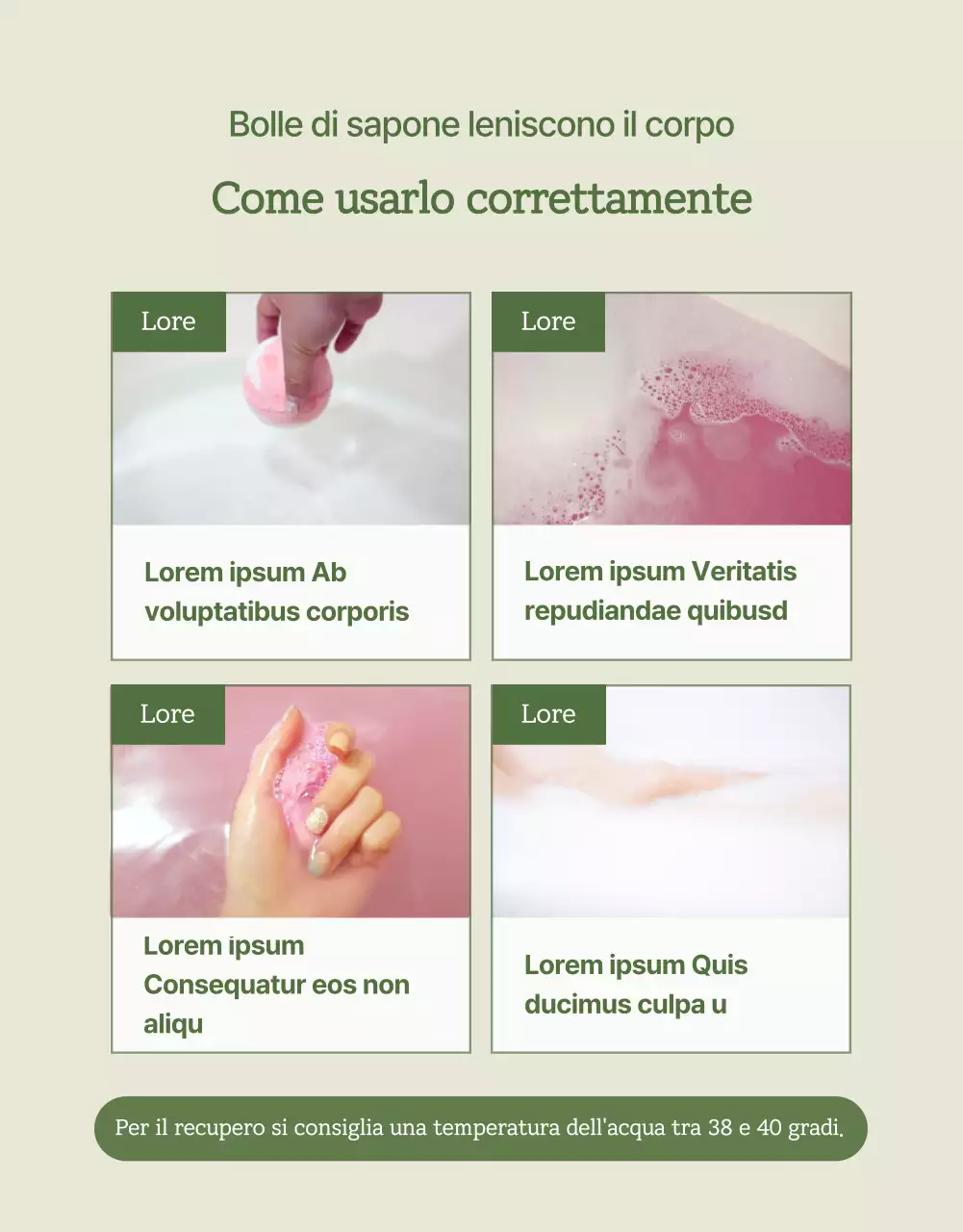 Vendere prodotti da bagno ecologici, naturali e moderni