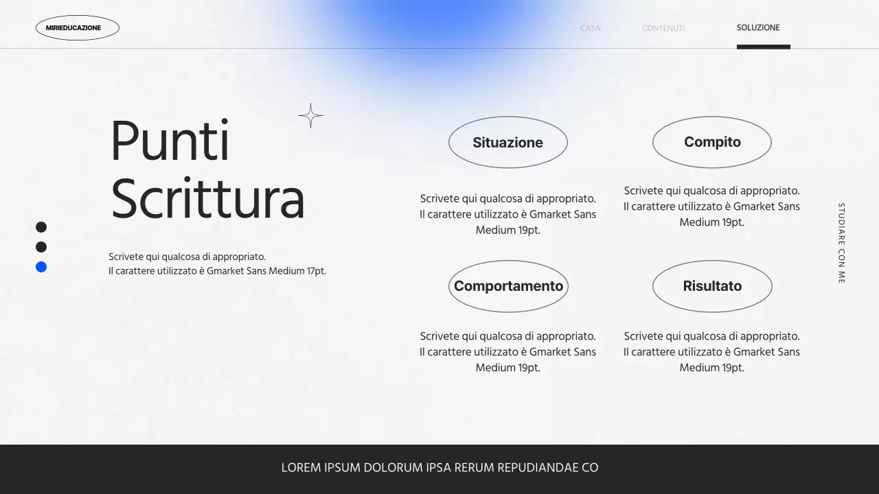 Briefing di progetto kitsch con gradienti viola