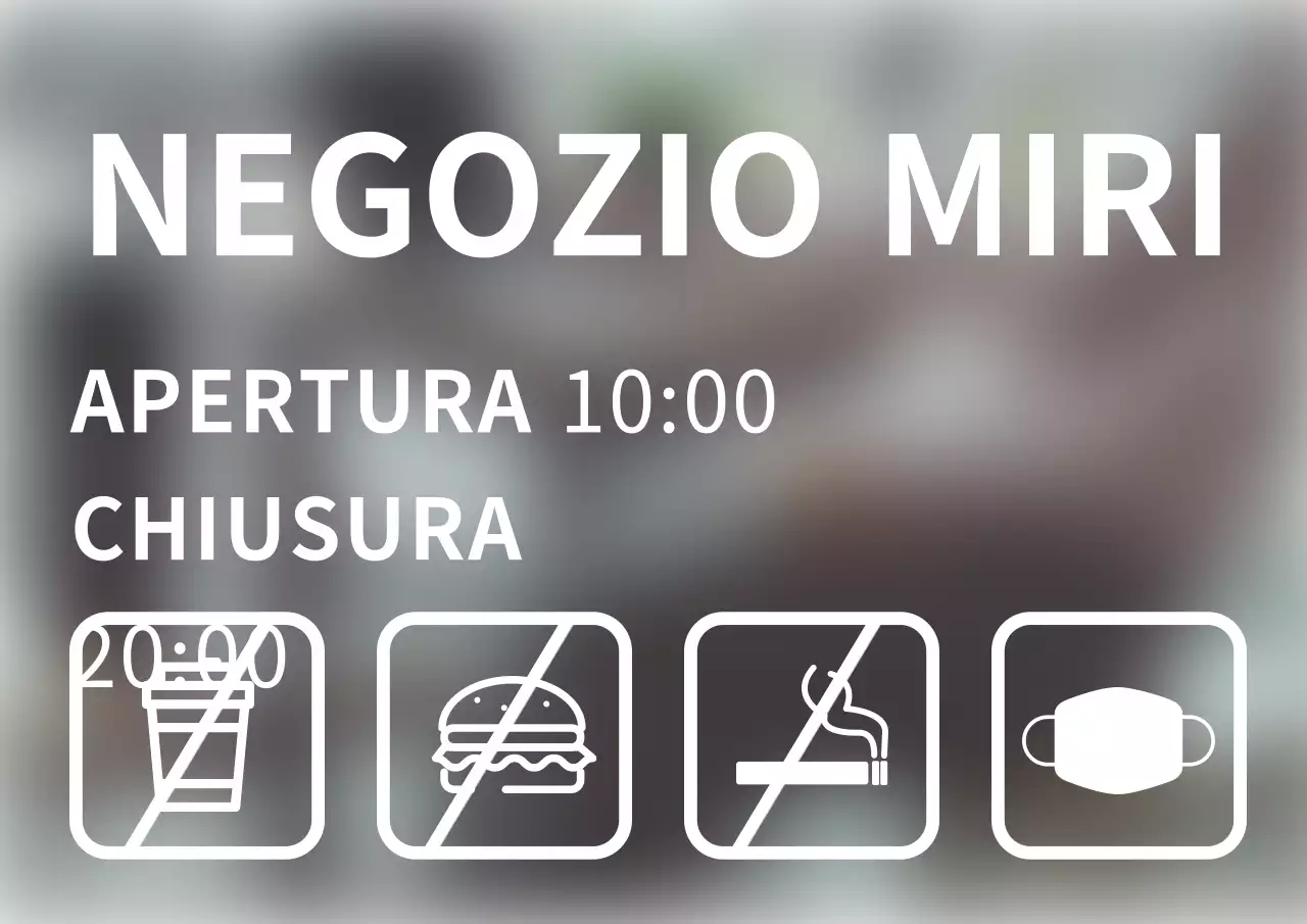 Semplice carta da lettere bianca per negozi