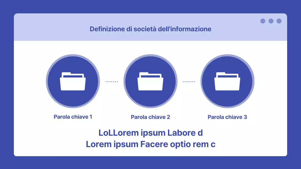 Semplice presentazione di valutazione delle prestazioni in bianco e blu