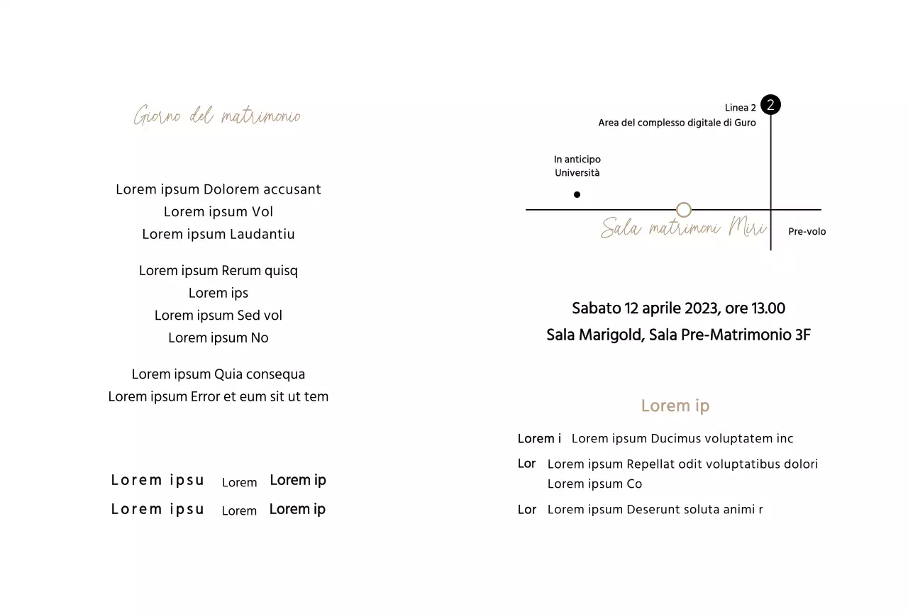 Partecipazione di nozze semplice con cornice a immagine quadrata in beige e nero