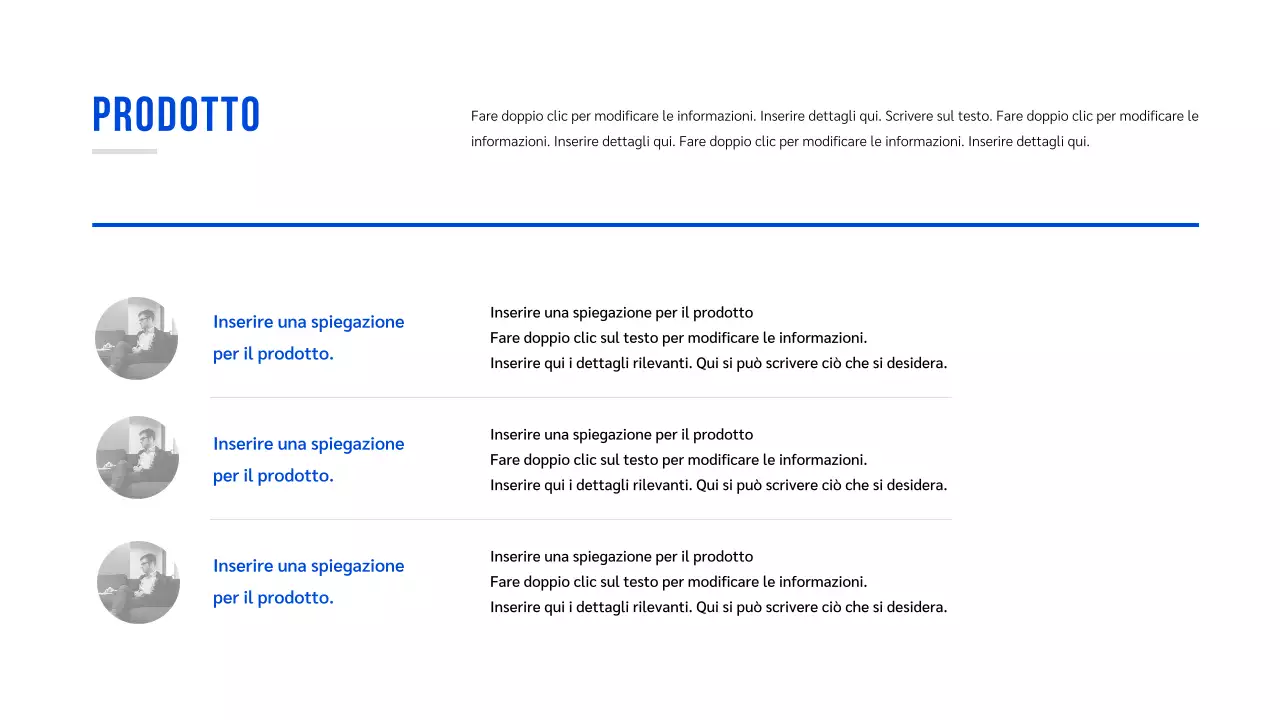 Presentazione di base