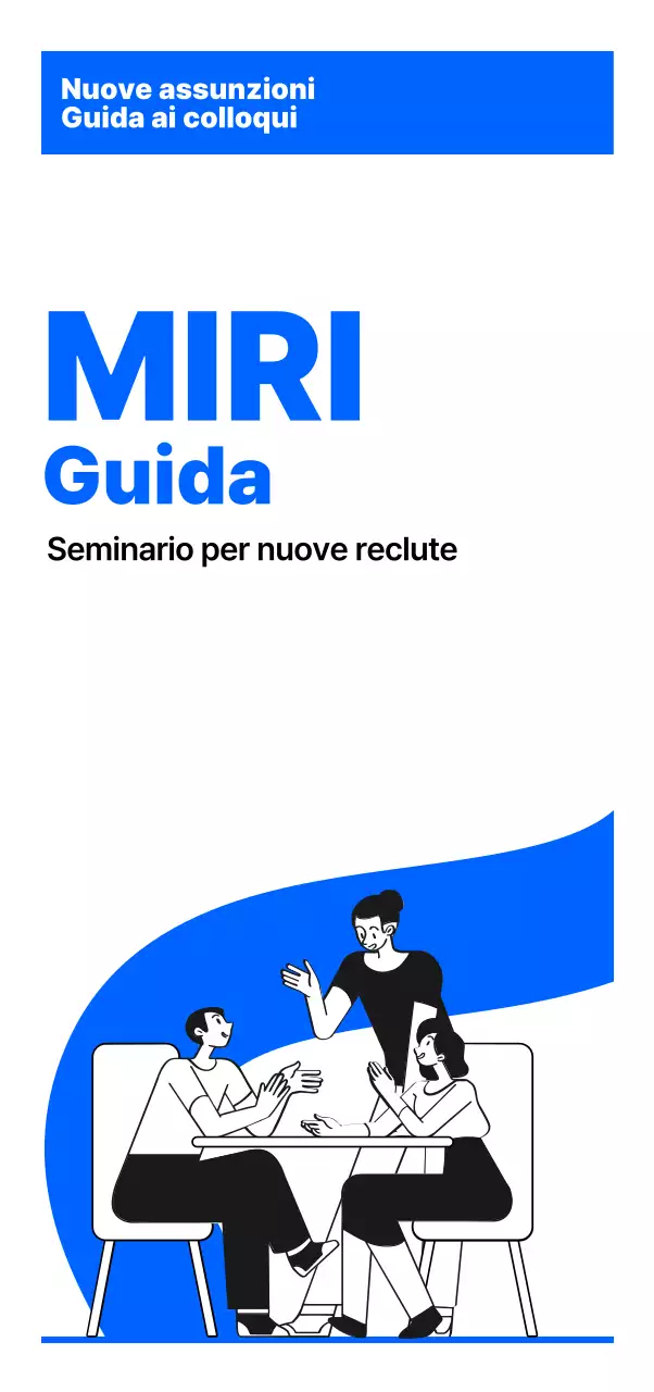 Progettare un orientamento con layout e illustrazioni pulite