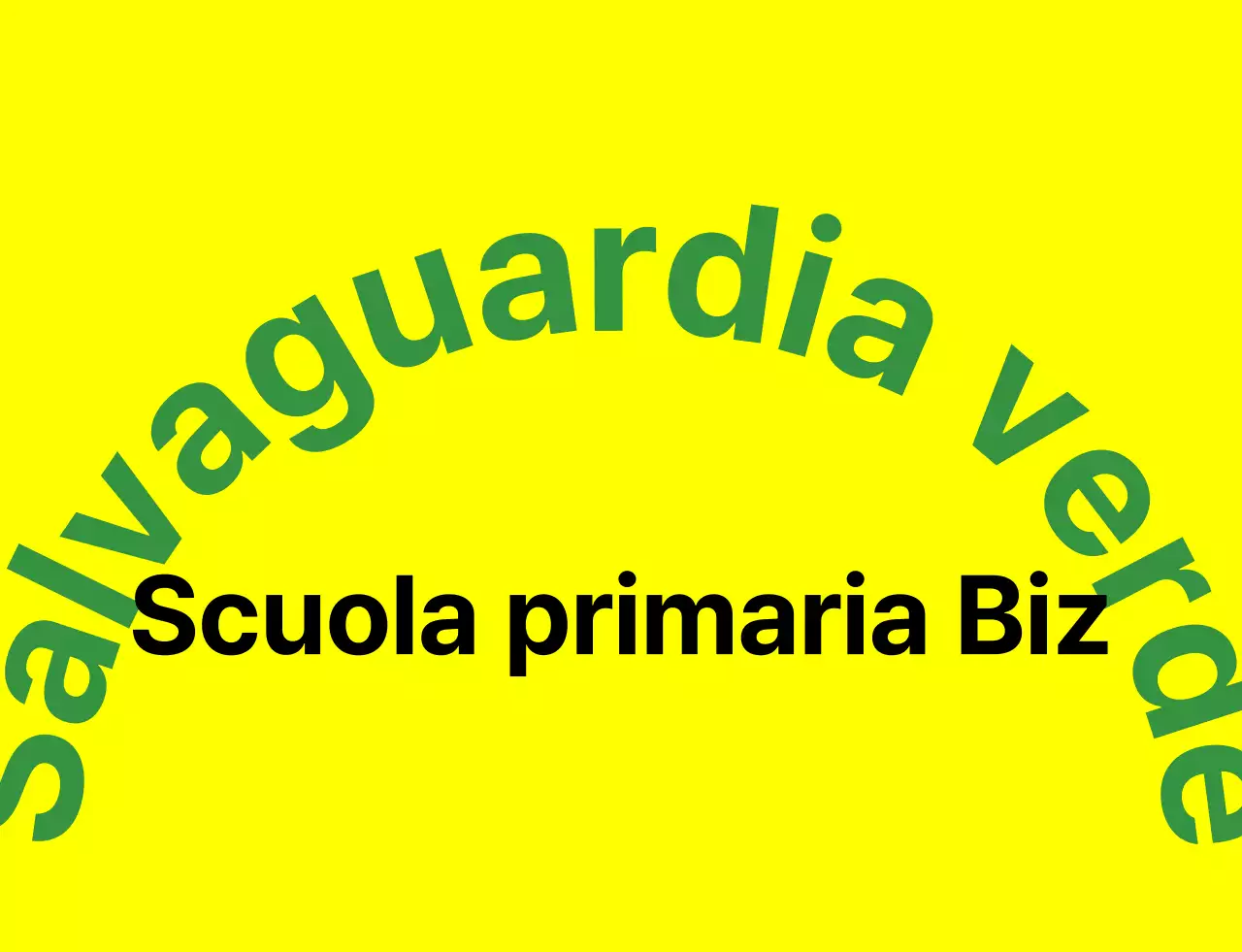 Gilet dei genitori con logo dell'Associazione dei genitori illustrato in verde e colorato