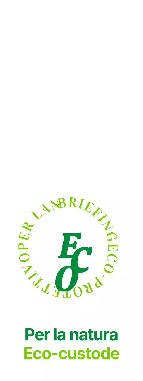 Stile semplice del logo con testo-simbolo e combinazione di colori verdi Pubblicità e promozione dell'associazione ecologica