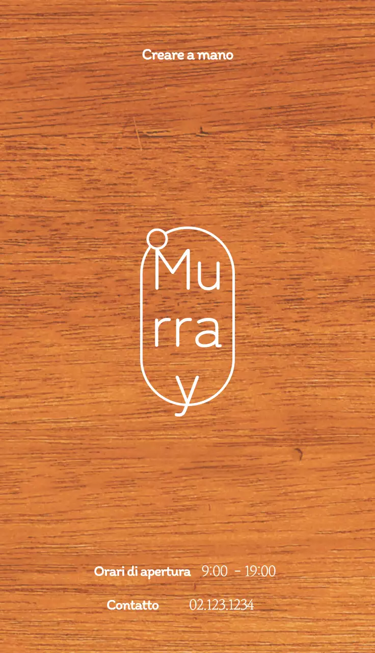 Un semplice cartello per il vostro laboratorio con testo e illustrazioni del vostro logo kanji.