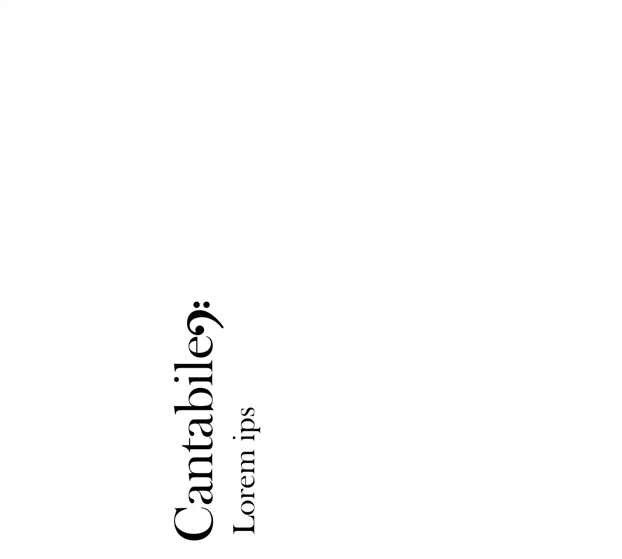 Concetto di tipografia serif elegante Accademia del pianoforte in nero