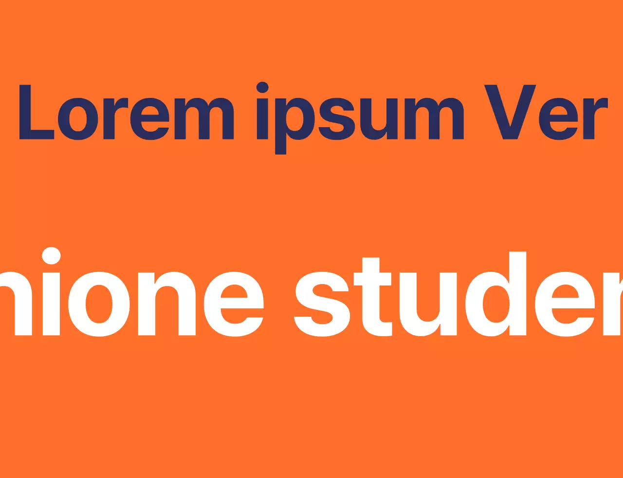 Gilet del consiglio studentesco del liceo con logo del simbolo della scuola arancione e blu-navy