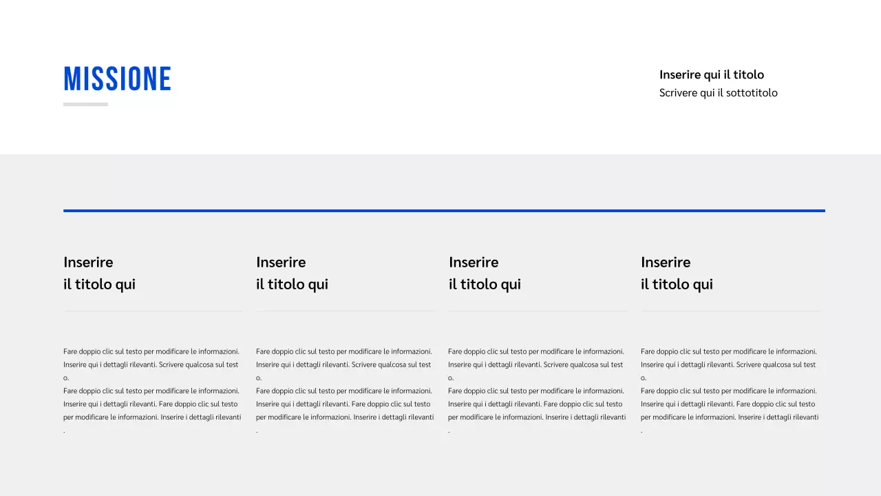 Presentazione di base