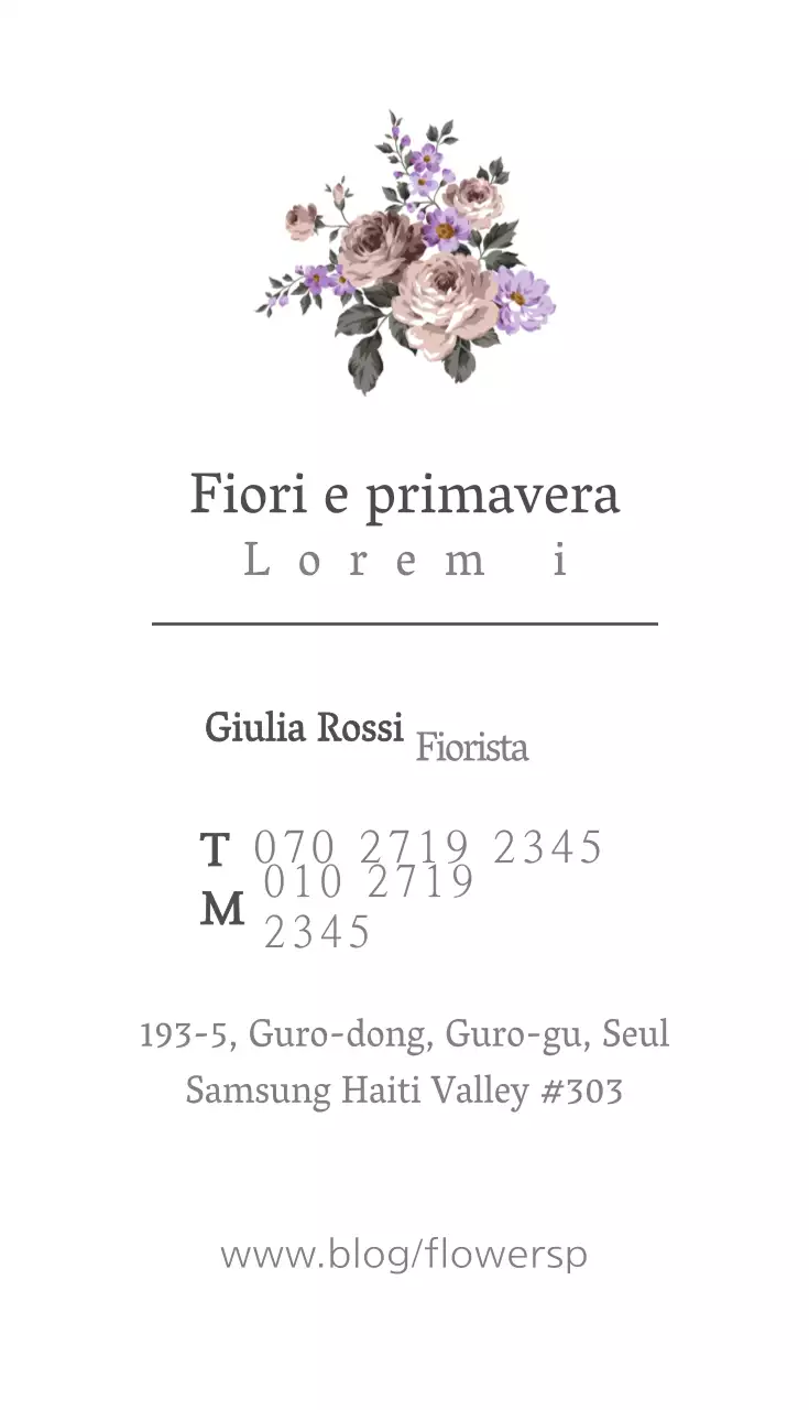Fiore di primavera
