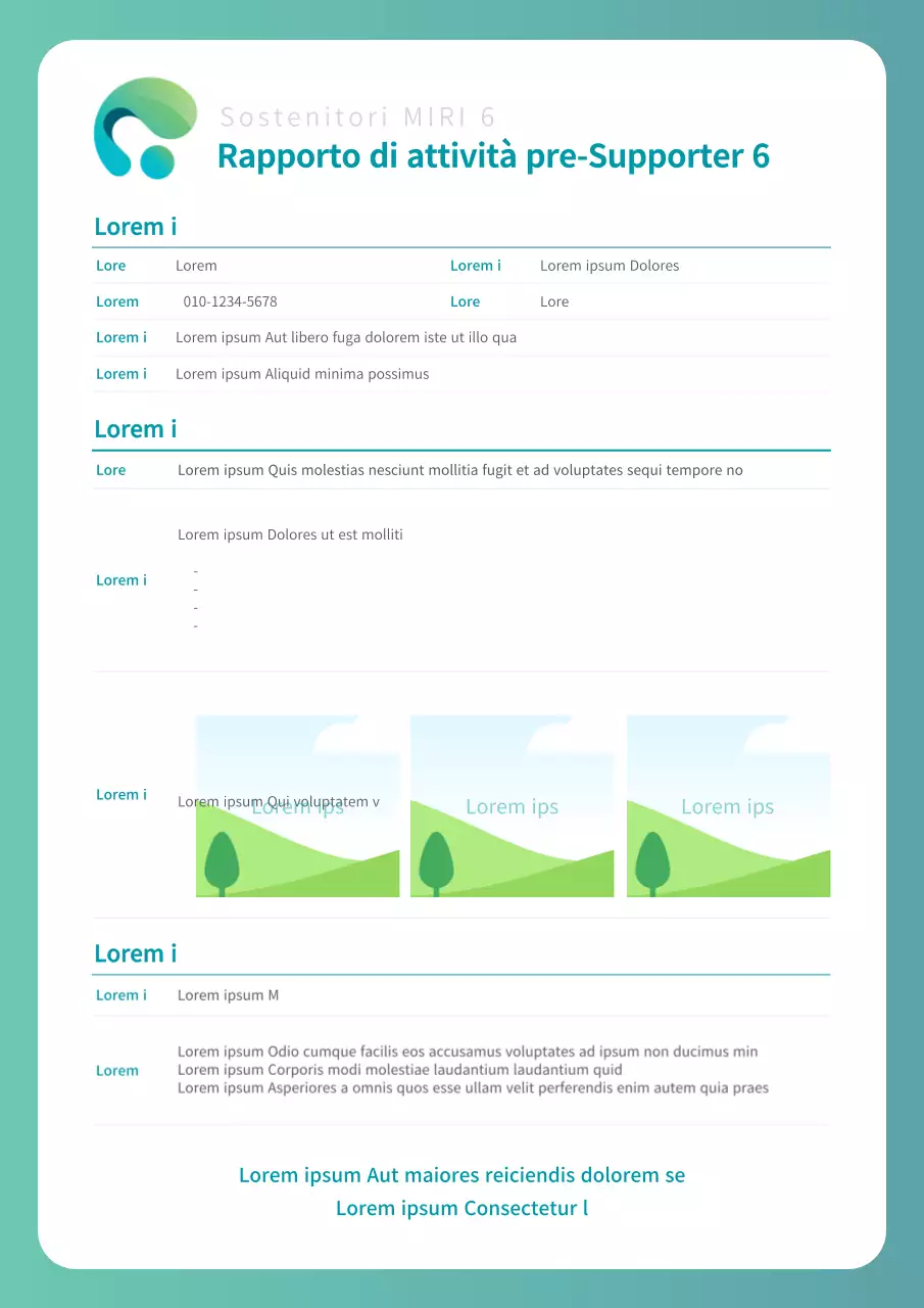 Un rapporto di base sull'attività dei sostenitori degli studenti universitari in bianco e menta