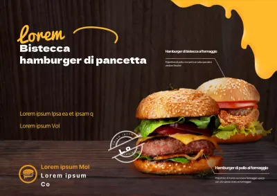 Promuovete il vostro hamburger