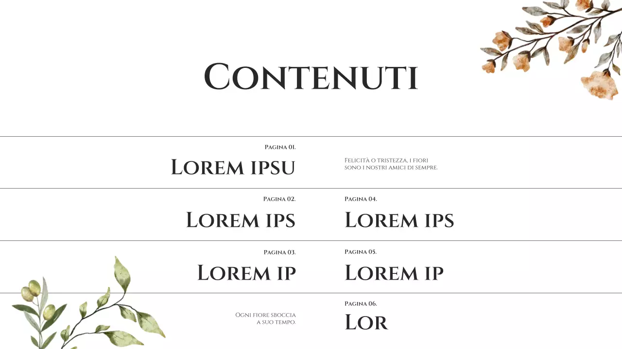 Introduzione al negozio di fiori con immagine acquerellata di fiori beige