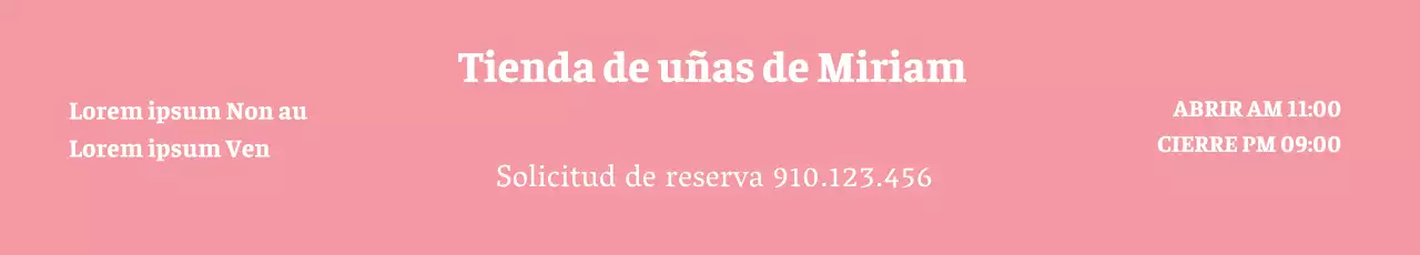 Nail Shop_Street Banner