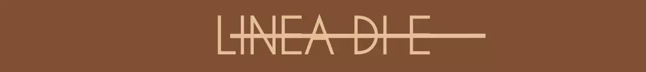 Una semplice promozione per il caffè con un'esclusiva scritta in marrone e beige.