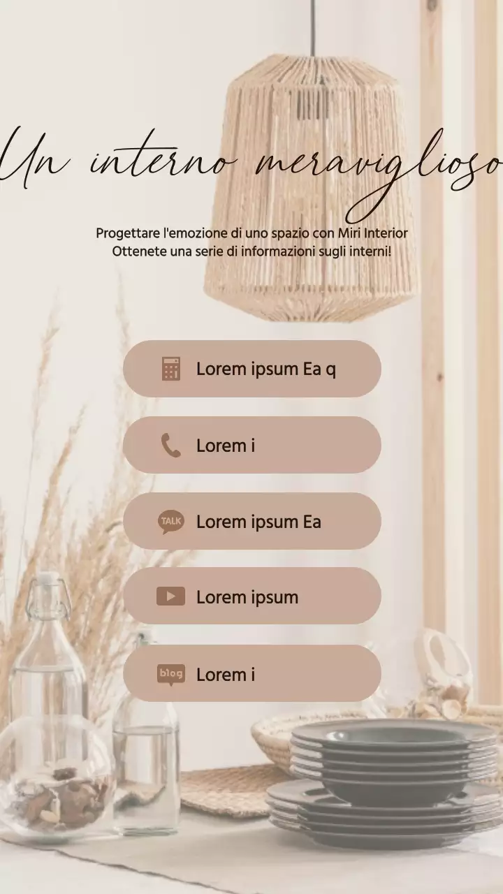 Azienda di interni marroni, moderni e naturali su LinkedIn