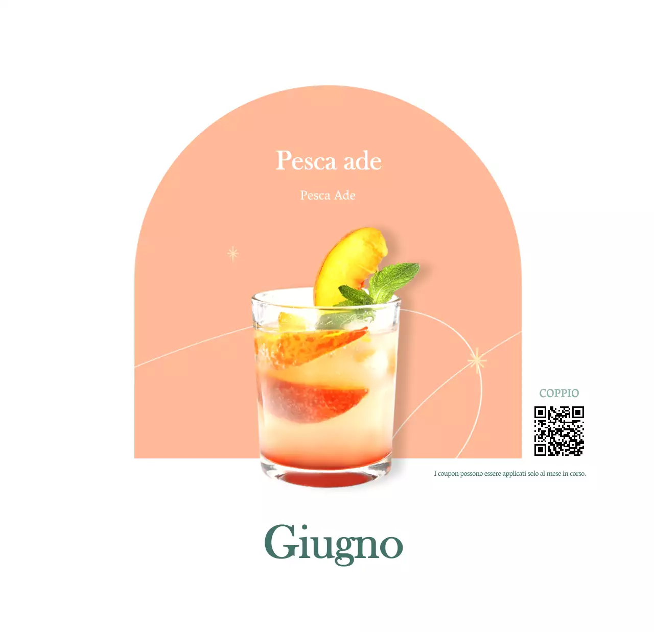 Calendario dei bar con i consigli per le bevande del mese