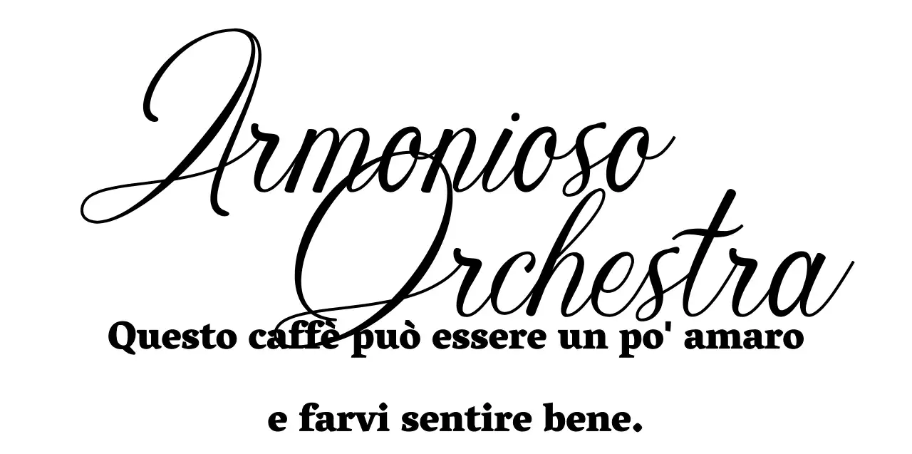 Per un concept cafè di alto livello con enfasi sul testo in inglese nella ricerca