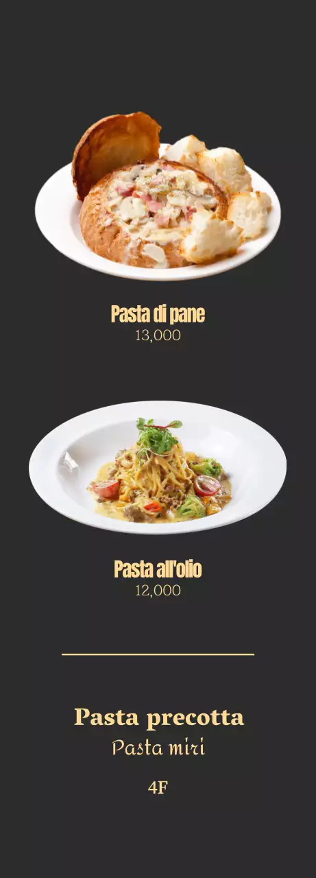 Promuovere la pasta con uno sfondo grigio caldo e rilassante