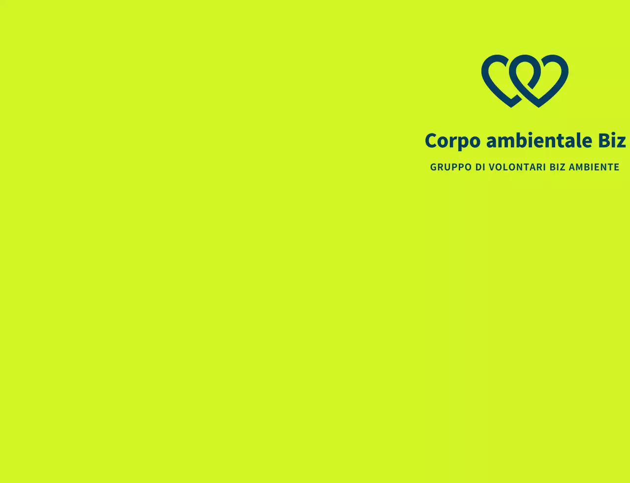 Stile del logo del simbolo del volontario pulito in verde chiaro e blu navy per le organizzazioni ambientaliste globali