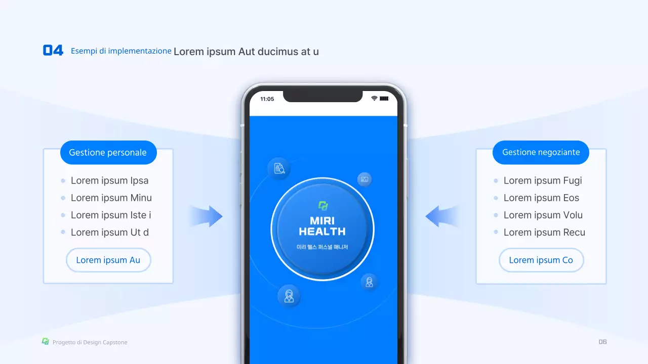 Sfida di scienza e ingegneria con il concetto di forma tridimensionale blu