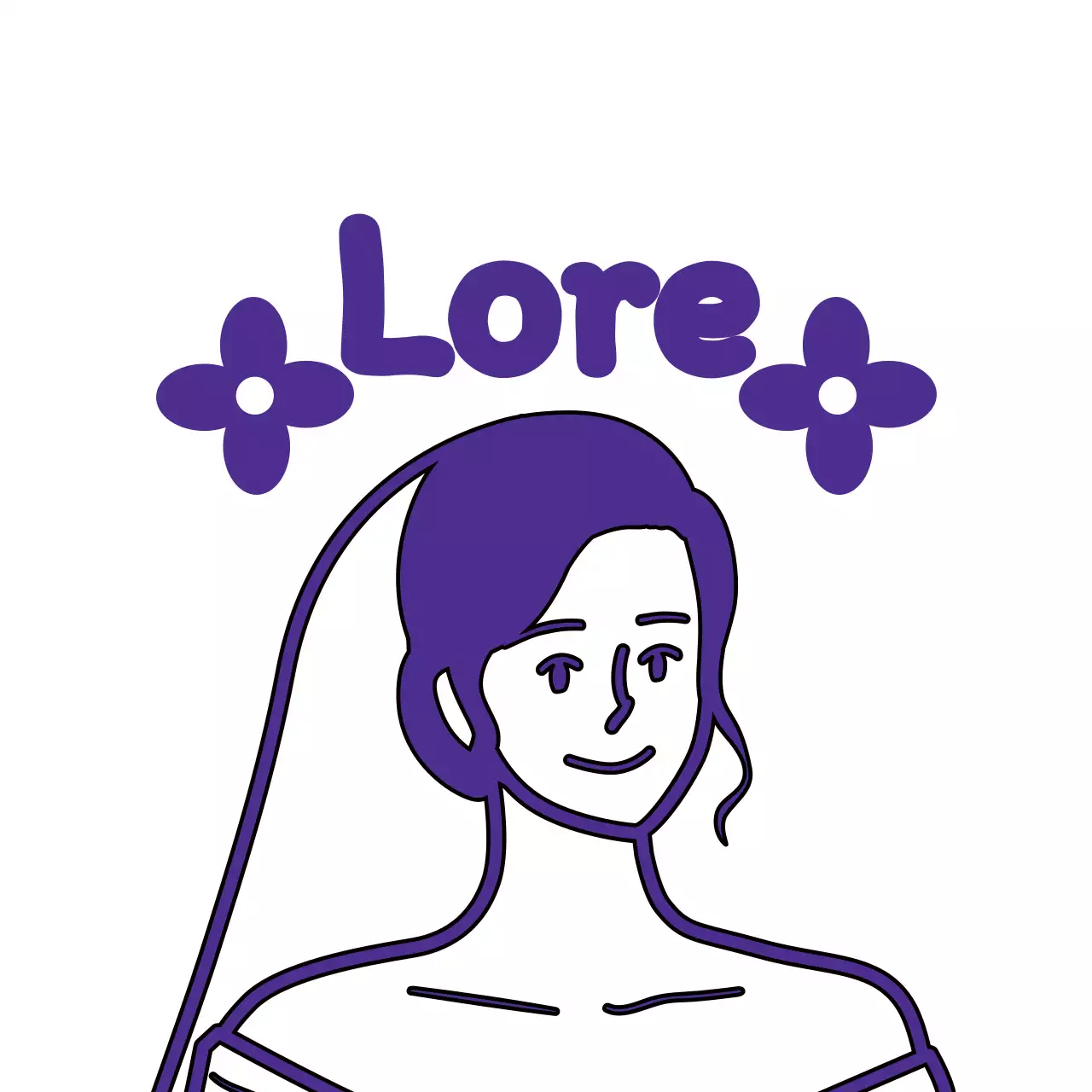 Celebrazione di matrimonio con illustrazione floreale nera