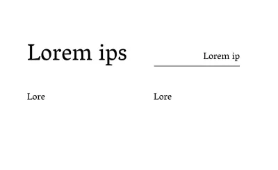 Etichetta da cucina bianca con testo semplice