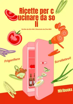 Promuovere ricette vivaci e dinamiche con i fridge pops rossi e gialli
