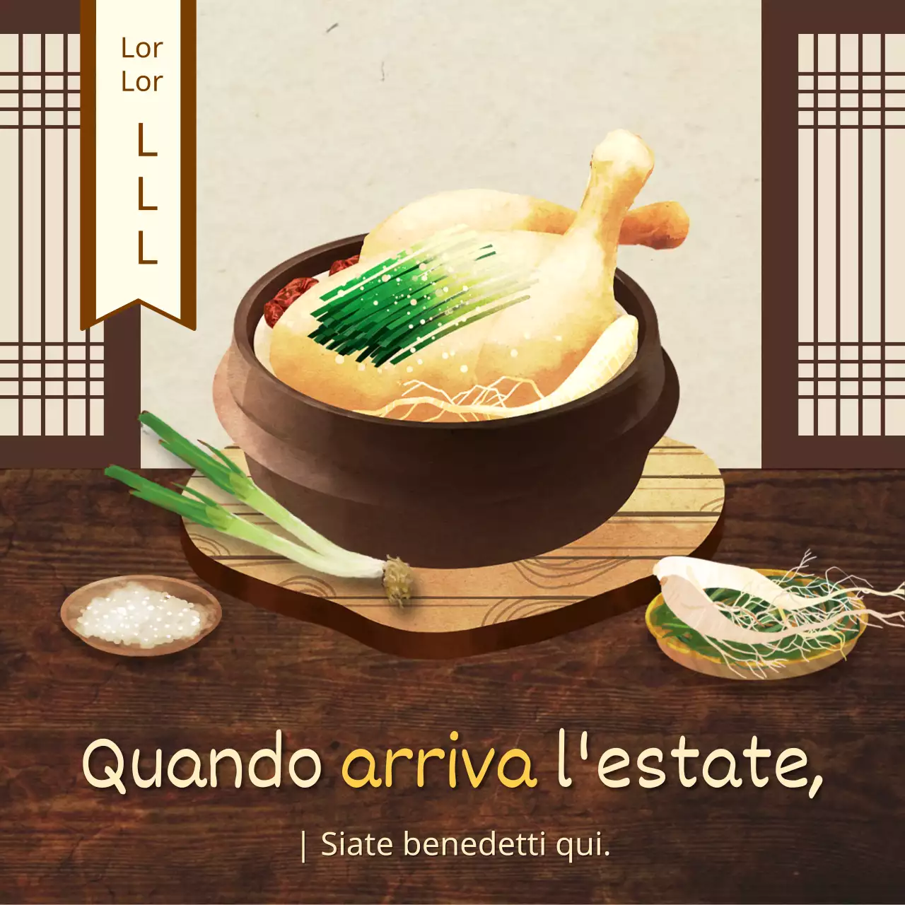 A proposito del tradizionale completo a tre pezzi marrone e beige