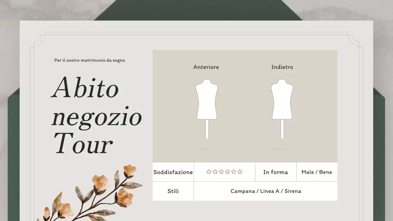 Pianificazione del matrimonio con un concetto di invito ecologico