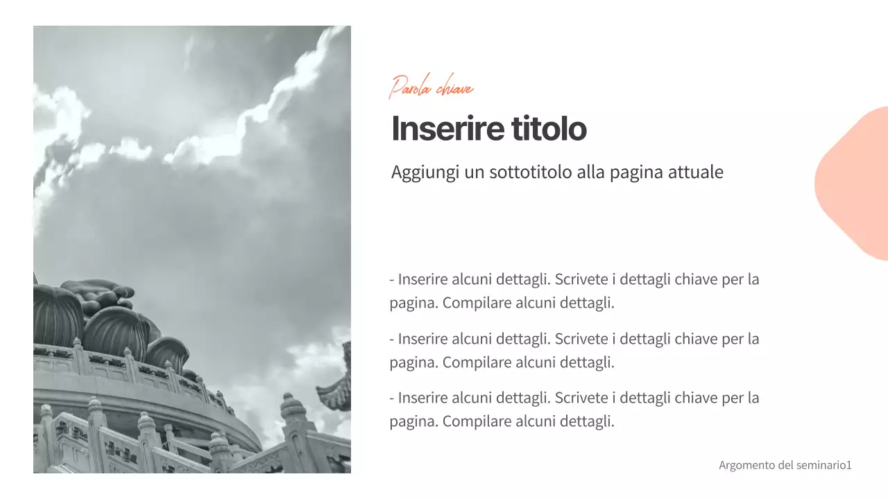 Presentazioni per seminari