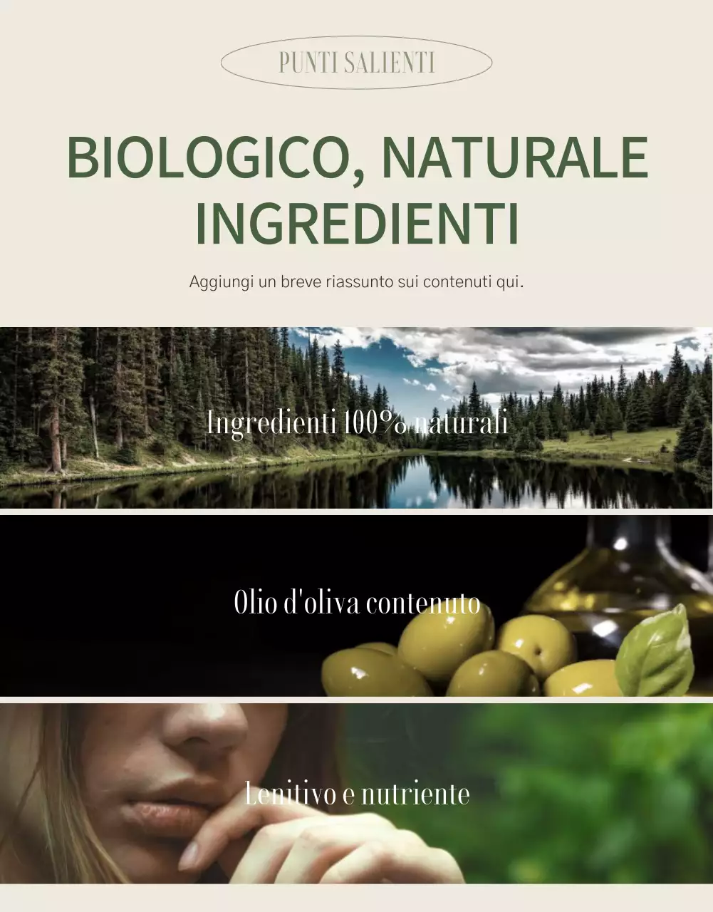 Balsamo per labbra semplice e verde