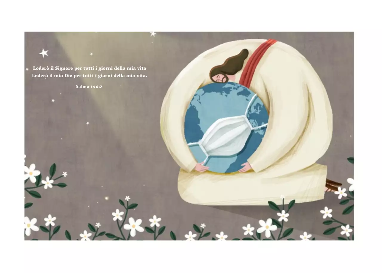 Chiesa illustrazione pastello pulito