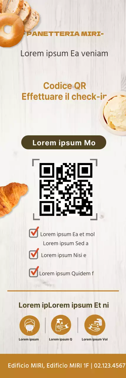 Check-in con codice QR