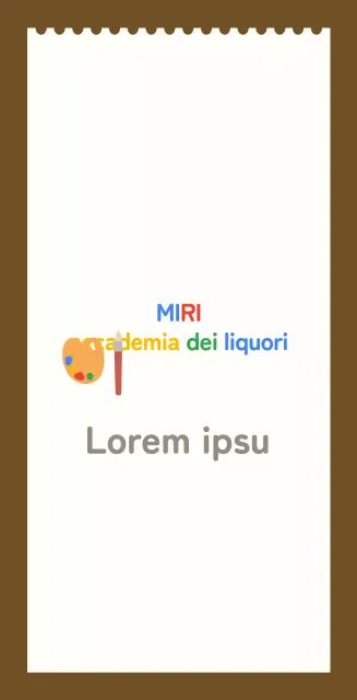 Scuola d'arte per bambini in balsa con sfondo bianco per schizzi