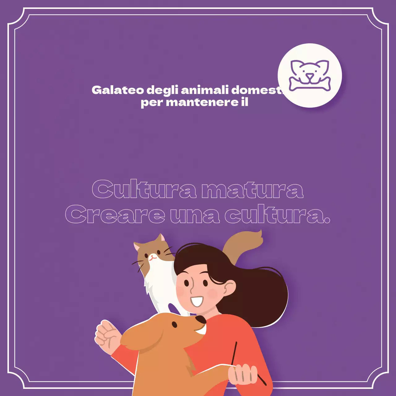 Informazioni sui biglietti per gli animali domestici viola