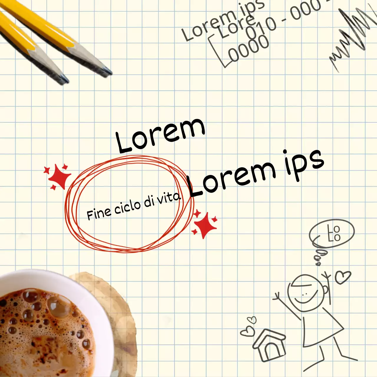 Promuovere emozioni di serie B con uno scarabocchio sullo sfondo degli appunti