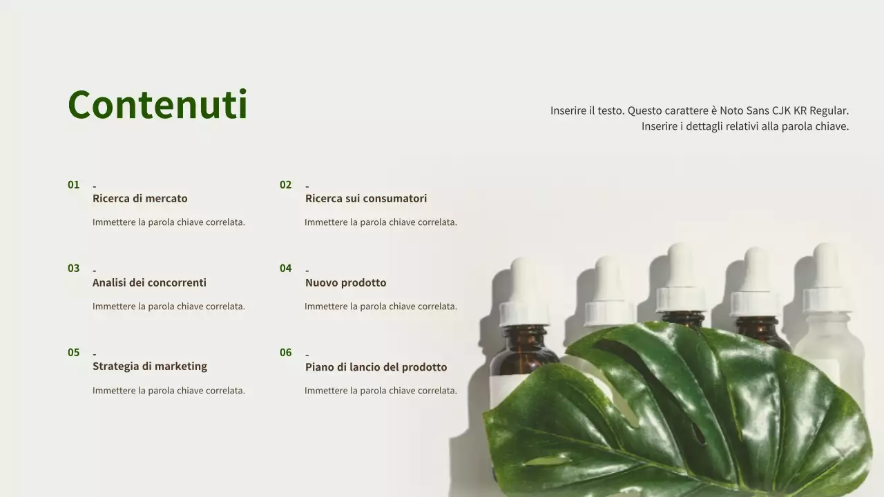 Proposta di prodotti cosmetici per la cura dell'uomo in marrone e verde