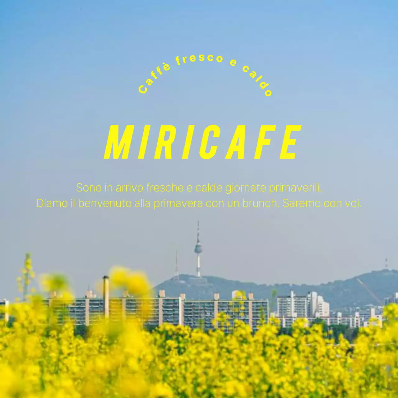 Un design caldo e di ispirazione primaverile