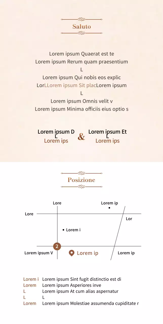 Partecipazioni di nozze semplici in bianco e marrone