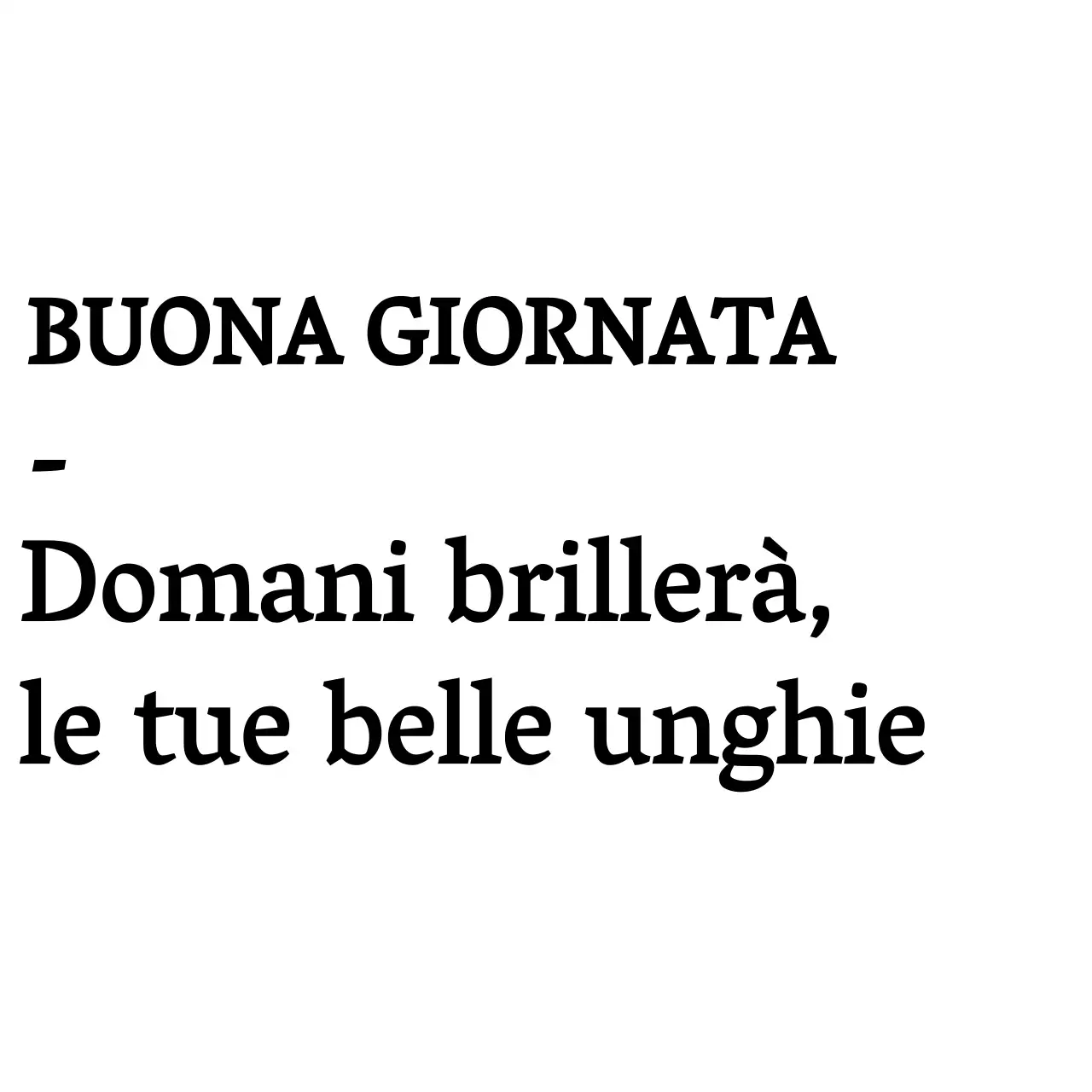 Semplice stile di layout moderno in bianco e nero di solo testo per le promozioni e il merchandising dei saloni per unghie