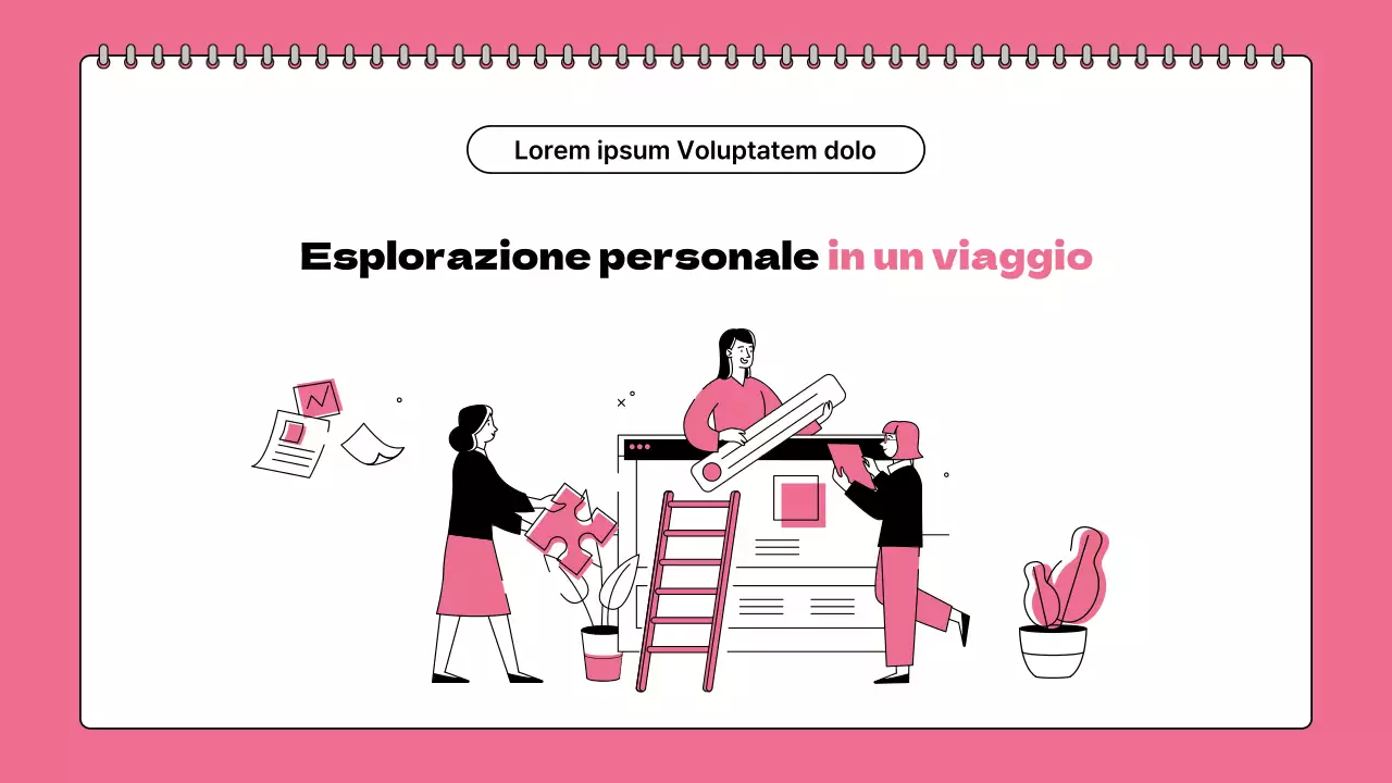 Insegnare ai giovani a esprimere la loro autocomprensione in cornici colorate per schizzi.